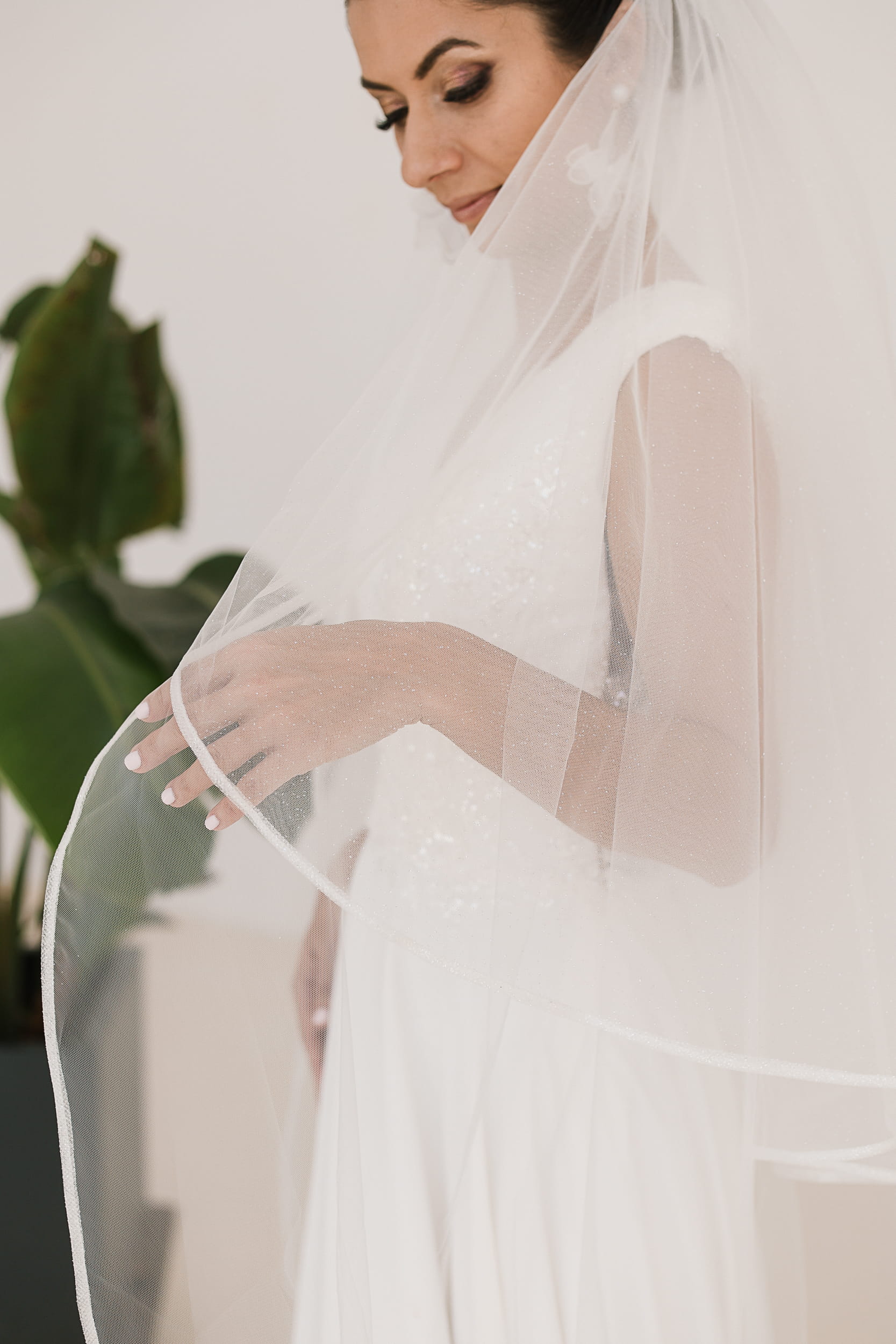 Zara - double tier veil - Image 7