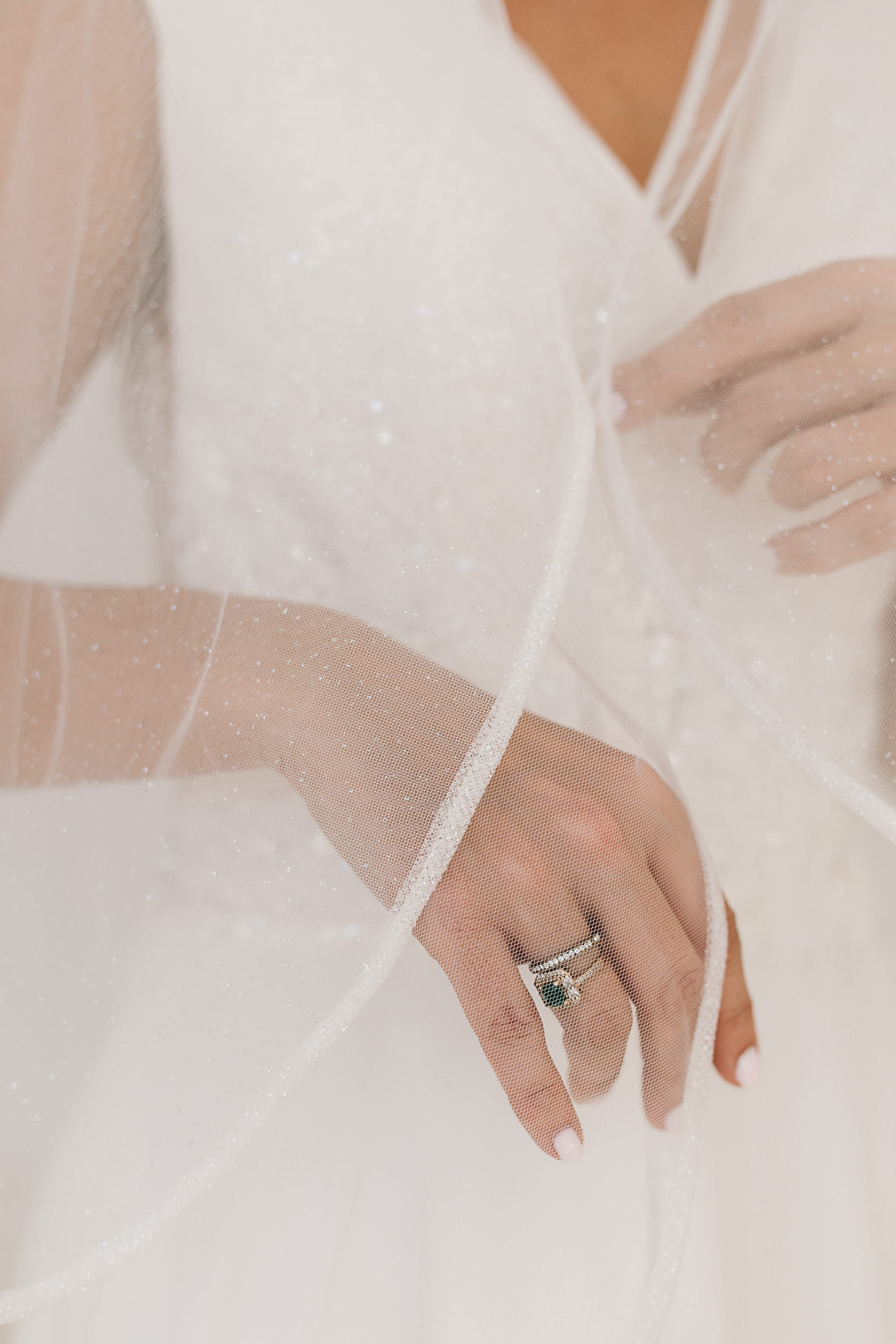 Zara - double tier veil - Image 2