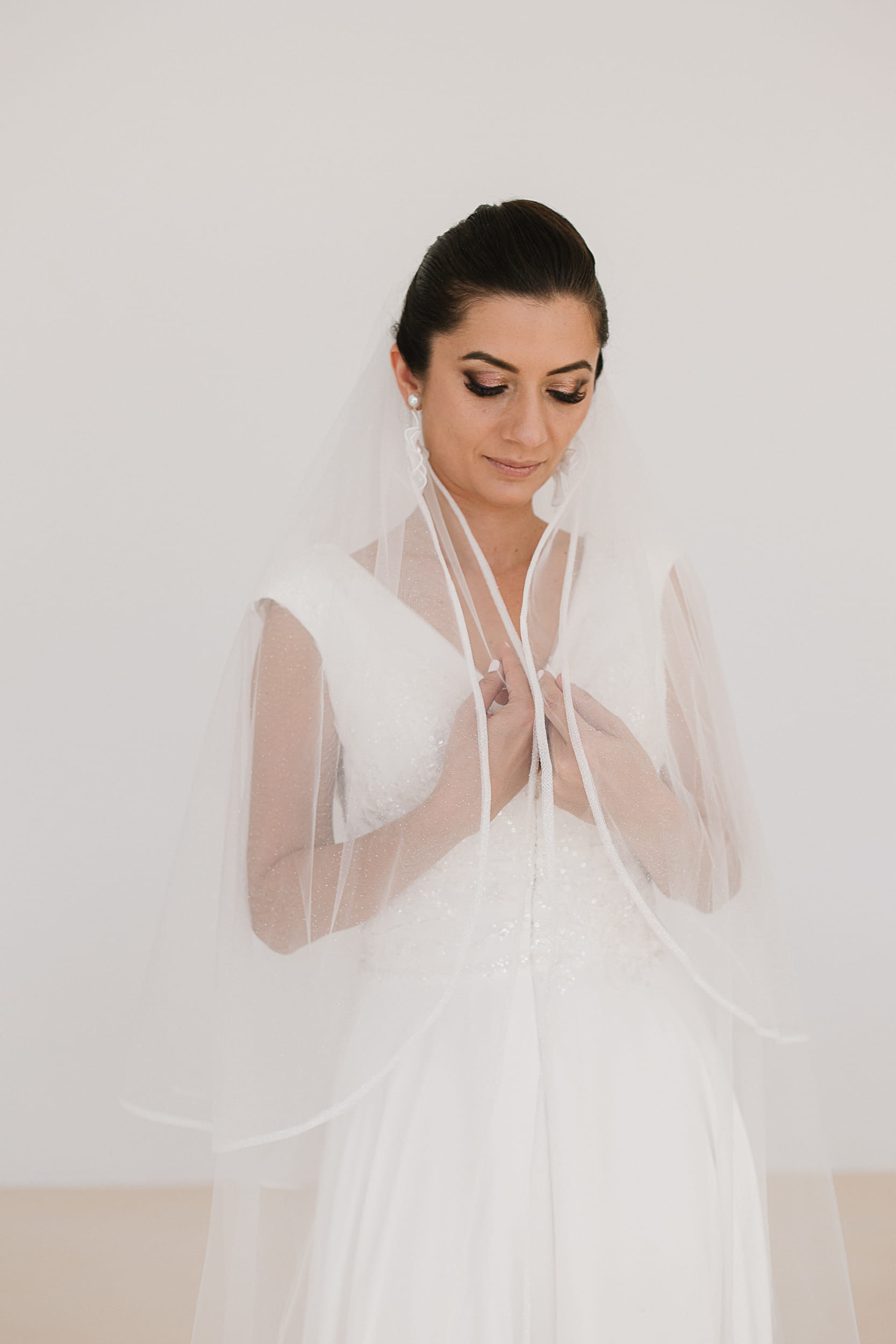 Zara - double tier veil - Image 3