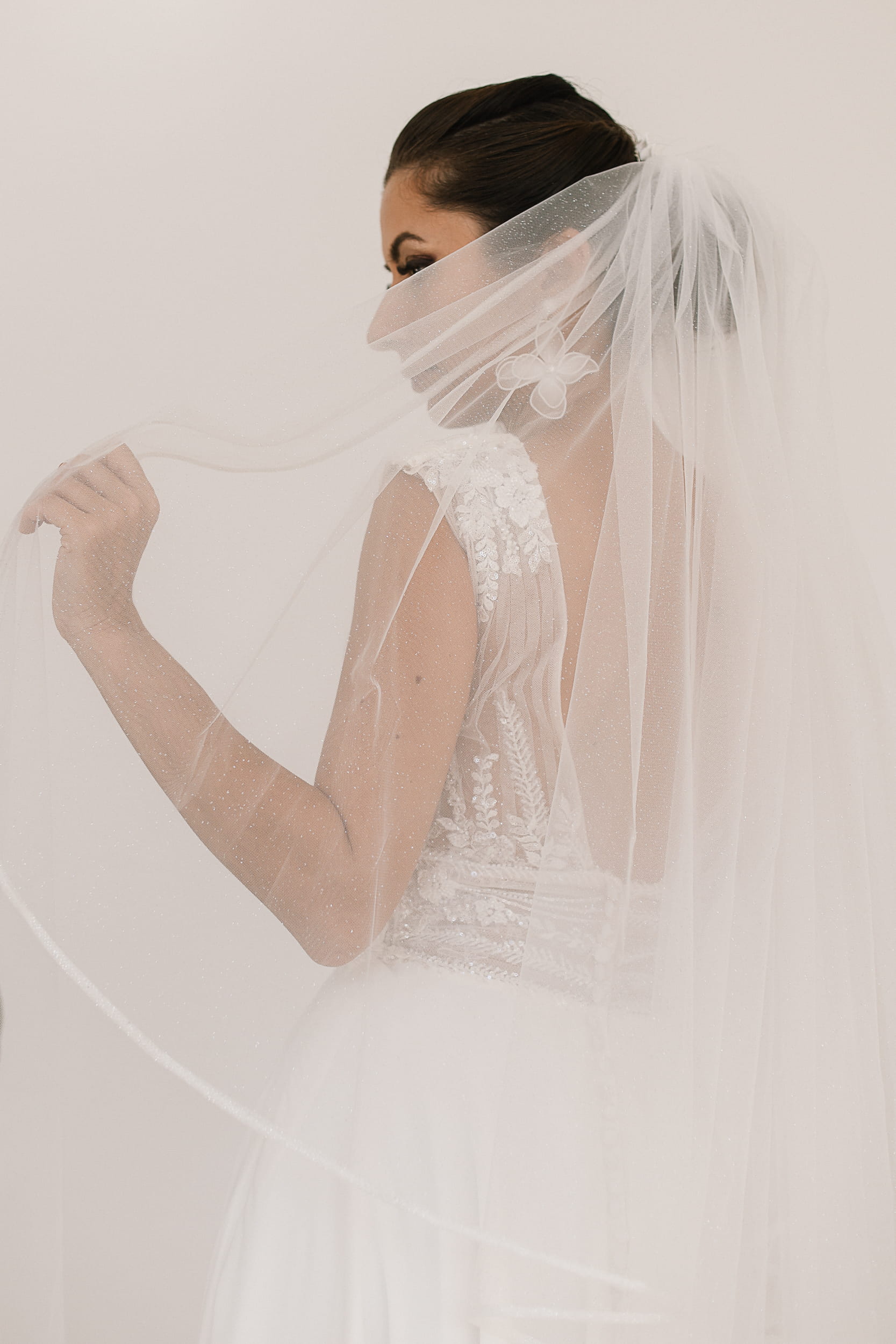 Zara - double tier veil - Image 5
