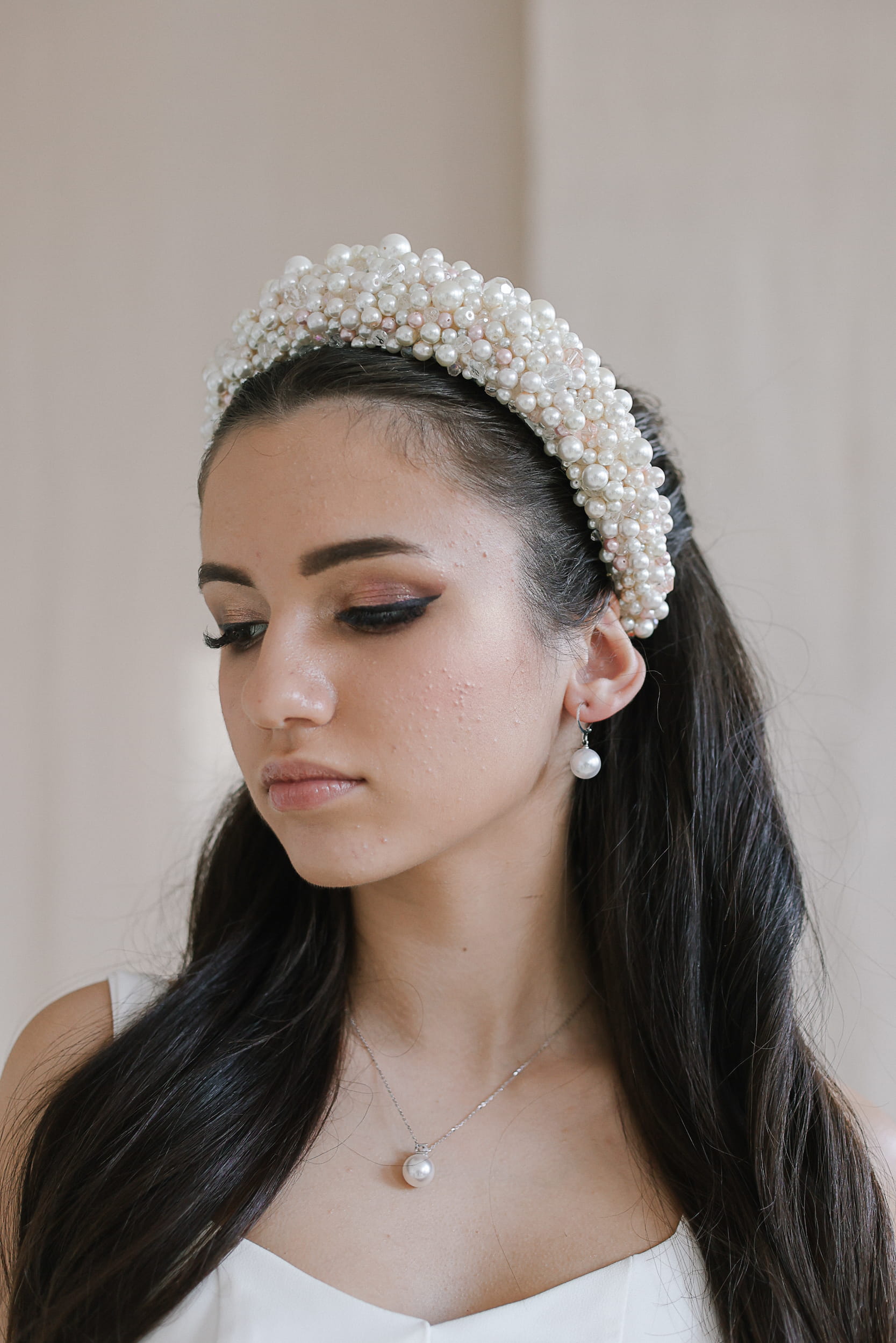 Pearl Headband D